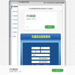广东交通违章查询